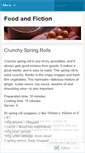 Mobile Screenshot of foodandfiction.wordpress.com