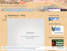 Tablet Screenshot of nteimperatriz.wordpress.com