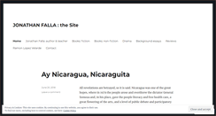 Desktop Screenshot of jonathanfalla.wordpress.com