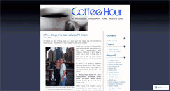 Desktop Screenshot of coffeehour.wordpress.com