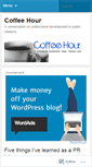 Mobile Screenshot of coffeehour.wordpress.com