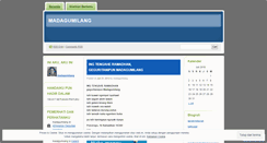 Desktop Screenshot of madagumilang.wordpress.com