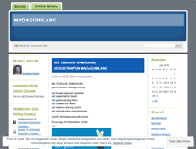 Tablet Screenshot of madagumilang.wordpress.com