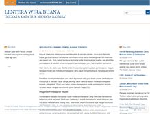 Tablet Screenshot of blogwirabuana.wordpress.com