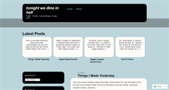 Desktop Screenshot of 303dining.wordpress.com
