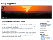 Tablet Screenshot of daddybloggerdan.wordpress.com