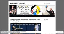 Desktop Screenshot of mightymikebasketball.wordpress.com