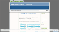 Desktop Screenshot of ofertastelefonica.wordpress.com