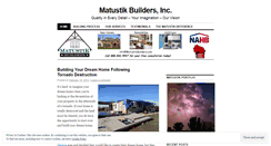 Desktop Screenshot of matustikbuilders.wordpress.com