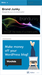 Mobile Screenshot of brandjunky.wordpress.com
