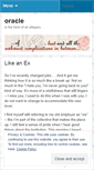 Mobile Screenshot of oracle.wordpress.com