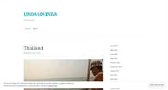 Desktop Screenshot of lindalohiniva.wordpress.com