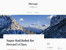 Tablet Screenshot of caneprevost.wordpress.com