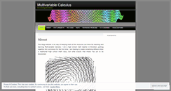 Desktop Screenshot of multivariablecalculus.wordpress.com