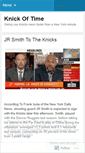 Mobile Screenshot of knickoftimeblog.wordpress.com