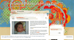 Desktop Screenshot of istanaputri.wordpress.com