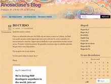 Tablet Screenshot of anosaclase.wordpress.com