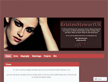 Tablet Screenshot of kristenstewartuk.wordpress.com
