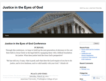 Tablet Screenshot of biblicaljustice.wordpress.com