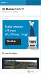 Mobile Screenshot of deboekenworm.wordpress.com