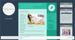 Desktop Screenshot of fallingcanopy.wordpress.com