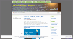 Desktop Screenshot of notizieinformatiche.wordpress.com