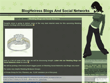 Tablet Screenshot of blogheiress.wordpress.com