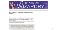 Desktop Screenshot of chemicalwizardry.wordpress.com