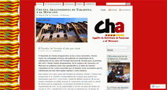 Desktop Screenshot of chatarazona.wordpress.com