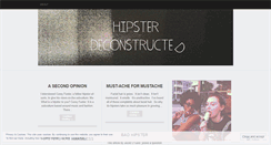 Desktop Screenshot of hipsterdeconstructed.wordpress.com