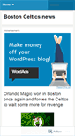 Mobile Screenshot of bostoncelticsnews.wordpress.com