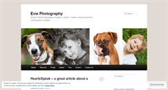 Desktop Screenshot of eviephoto.wordpress.com