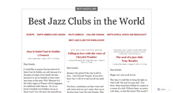 Desktop Screenshot of bestjazzclubs.wordpress.com