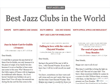 Tablet Screenshot of bestjazzclubs.wordpress.com