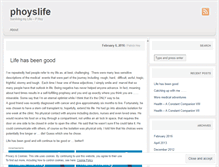 Tablet Screenshot of phoyslife.wordpress.com