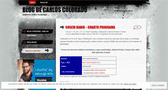 Desktop Screenshot of carloscolorado.wordpress.com