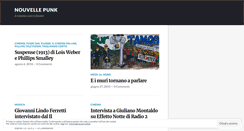 Desktop Screenshot of nouvellepunk.wordpress.com