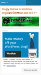 Mobile Screenshot of feketefene.wordpress.com