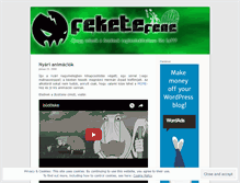 Tablet Screenshot of feketefene.wordpress.com