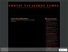 Tablet Screenshot of eroticvacationstampa.wordpress.com