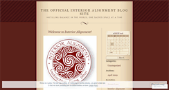 Desktop Screenshot of officialinterioralignment.wordpress.com