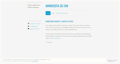 Desktop Screenshot of mnsgfan.wordpress.com