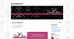 Desktop Screenshot of daniellejohnnei.wordpress.com