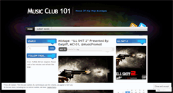 Desktop Screenshot of musicclub101bcu.wordpress.com