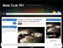 Tablet Screenshot of musicclub101bcu.wordpress.com