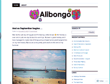 Tablet Screenshot of alibongosblog.wordpress.com