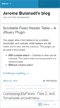 Mobile Screenshot of jeromebulanadi.wordpress.com