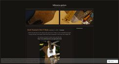 Desktop Screenshot of hilbourneguitars.wordpress.com