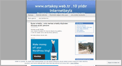 Desktop Screenshot of orduortakoy.wordpress.com