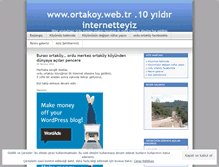 Tablet Screenshot of orduortakoy.wordpress.com